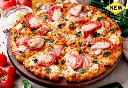 ピザーラ-マルゲリータクォーター-とろけるモッツァの贅沢マルゲリータ-一流ピザ職人の評価-満場一致で不合格
