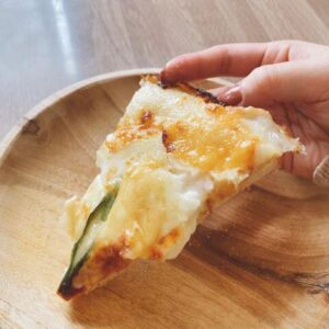 ドミノピザ-北海道産3種のチーズ＆クリームソース-感想2