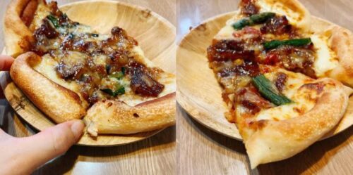 ピザハット-カズの贅沢ビーフ＆ポーク-食べ比べ