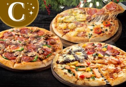 宅配ピザ-ドミノピザ-クリスマスプレミアムセットC