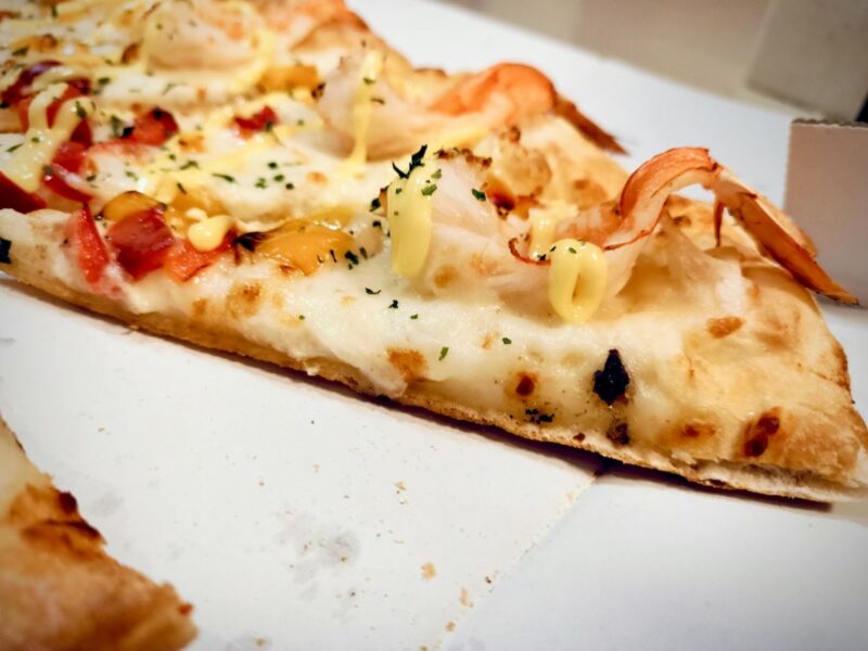 炭火焼ビーフと海老の贅沢ハーフ＆ハーフ-ダンシングレモンマヨシュリンプ