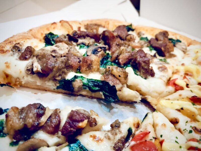 炭火焼ビーフと海老の贅沢ハーフ＆ハーフ-4