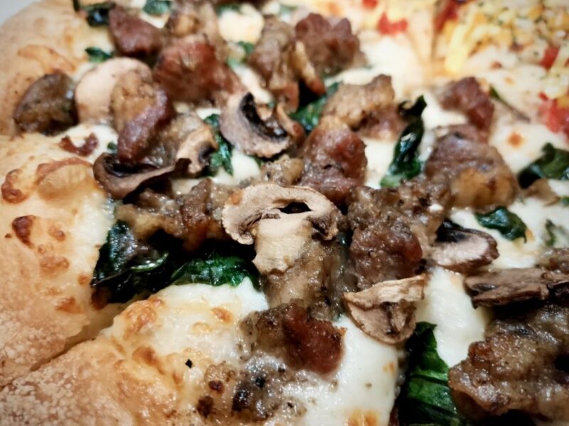 炭火焼ビーフと海老の贅沢ハーフ＆ハーフ-6