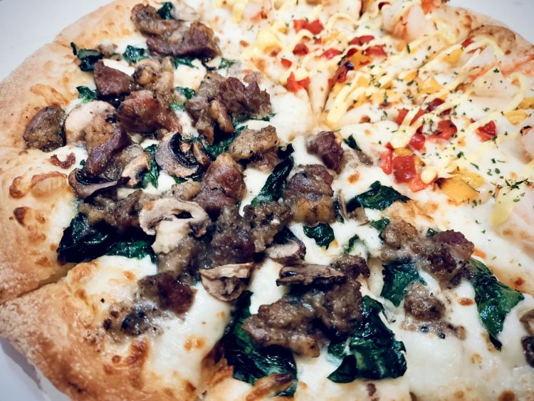 炭火焼ビーフと海老の贅沢ハーフ＆ハーフ-3