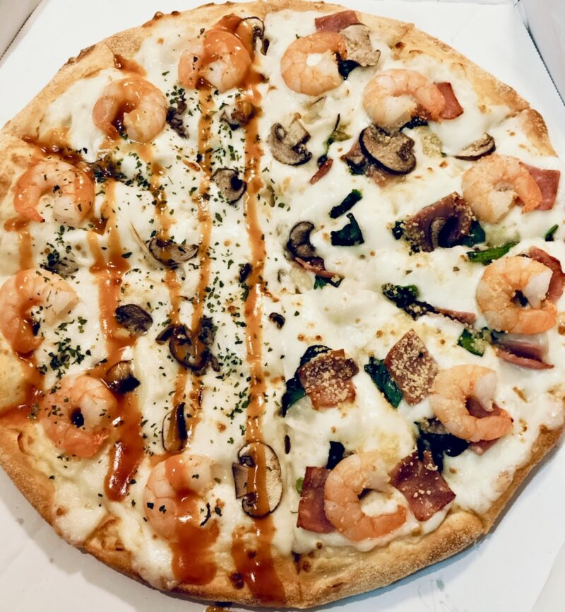 ぷりっと海老のハーフ＆ハーフの実食レビュー