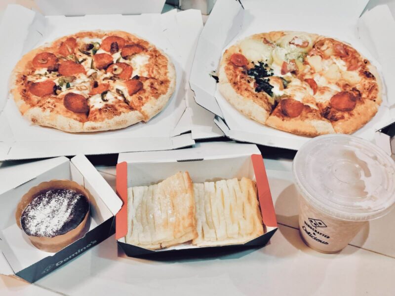 ドミノピザ-バレンタインセット-レビュー