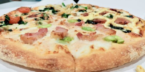 パンチェッタとそら豆の桜えびソースのレビュー